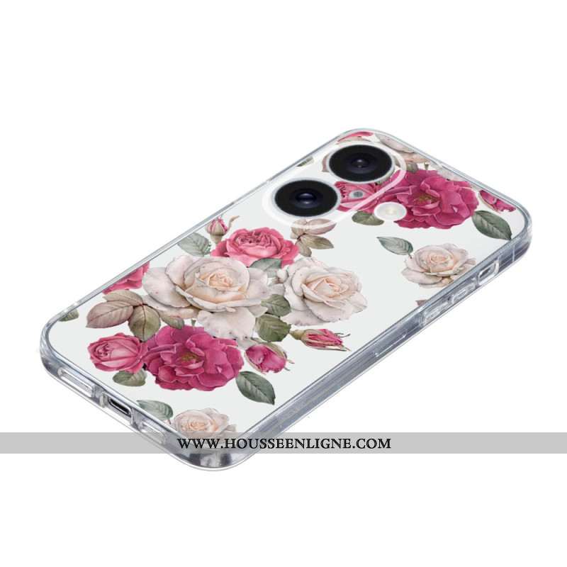 Coque iPhone 16 Plus Jolies Pivoines