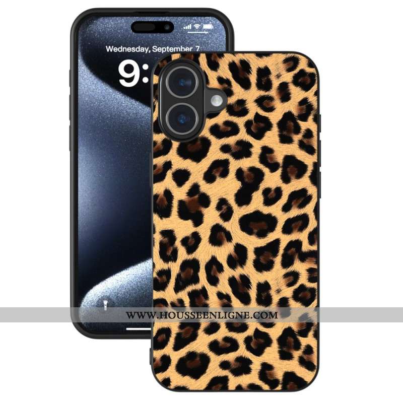 Coque iPhone 16 Plus Léopard ABEEL