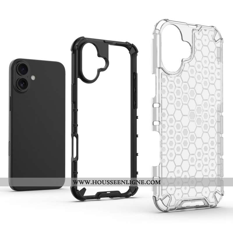 Coque iPhone 16 Plus Nid d'Abeille