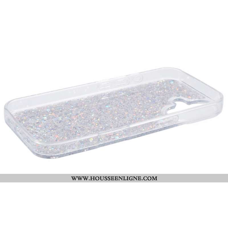 Coque iPhone 16 Plus Paillettes