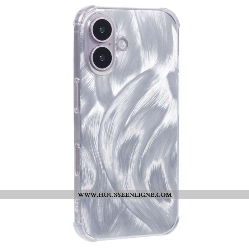 Coque iPhone 16 Plus Papier Brillant Amovible