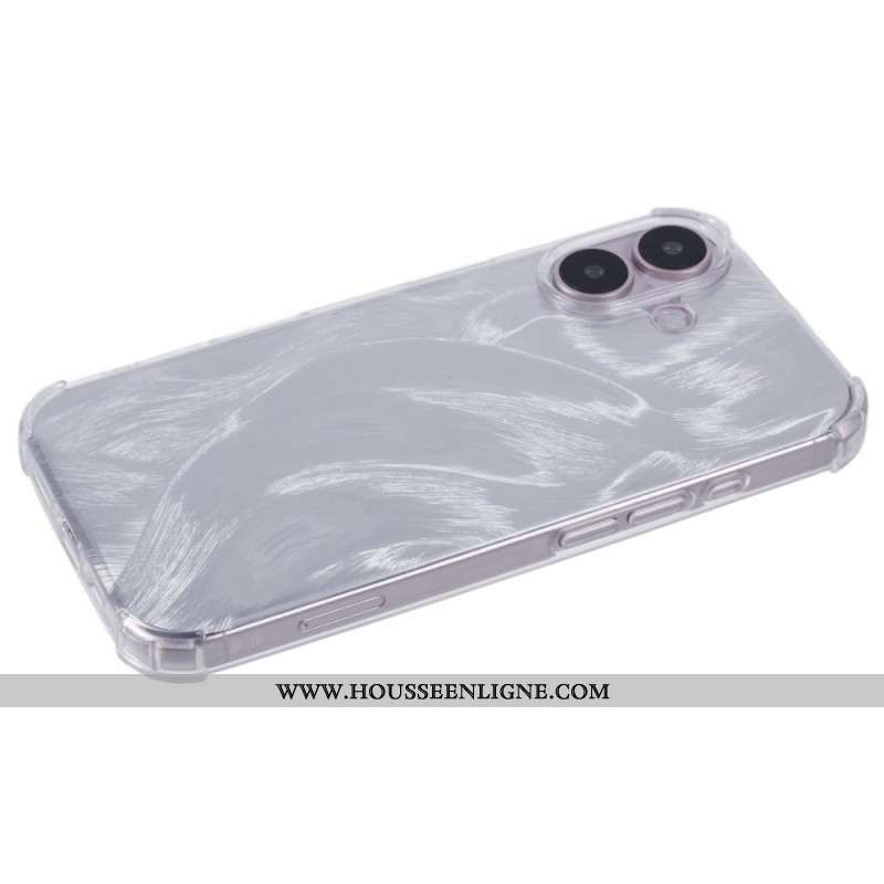 Coque iPhone 16 Plus Papier Brillant Amovible