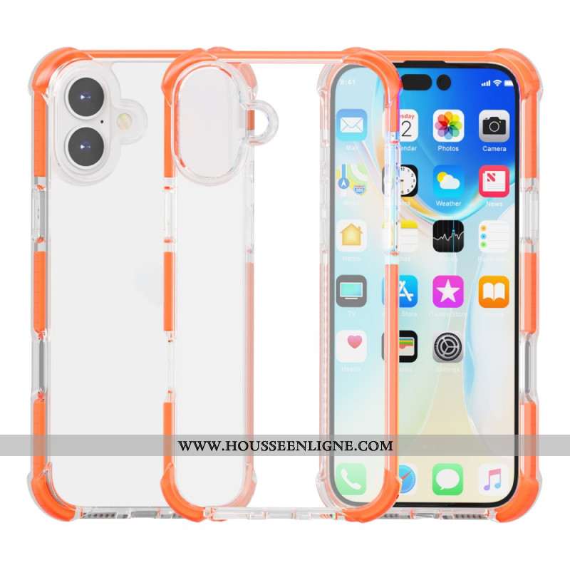 Coque iPhone 16 Plus Rebords Airbag