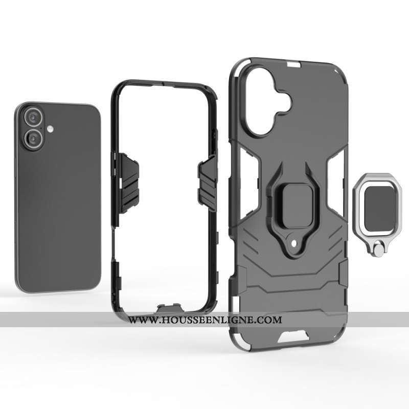 Coque iPhone 16 Plus Ring Résistante