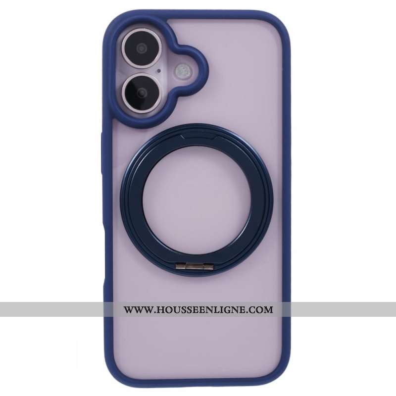 Coque iPhone 16 Plus Support Rotatif Compatible MagSafe