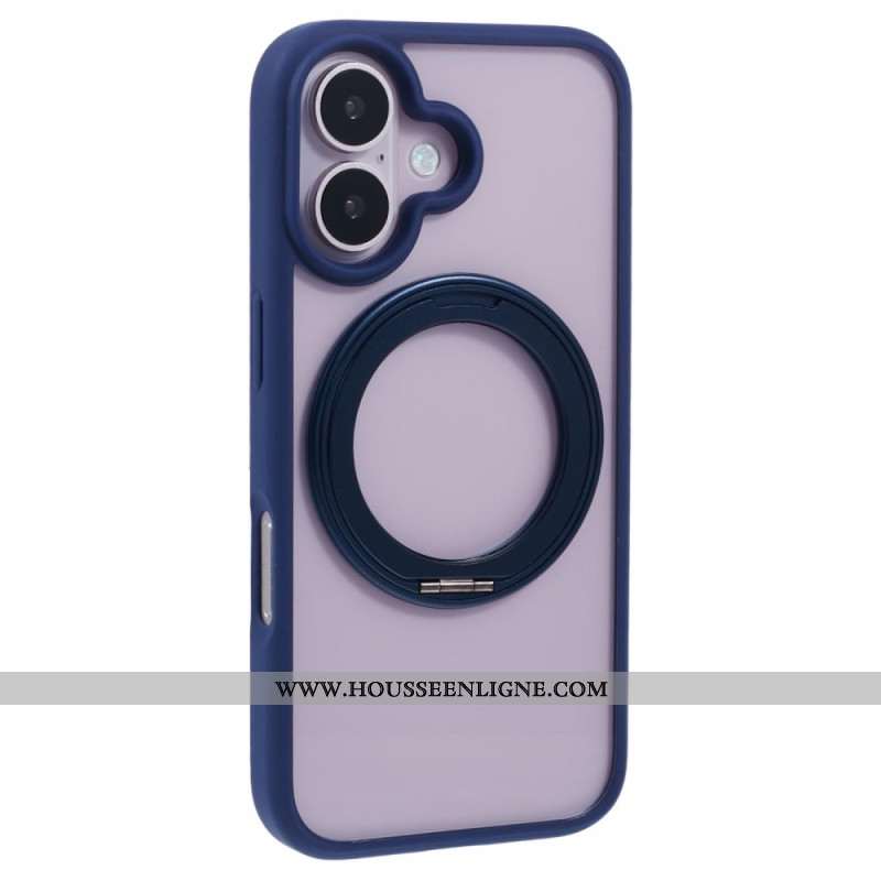 Coque iPhone 16 Plus Support Rotatif Compatible MagSafe