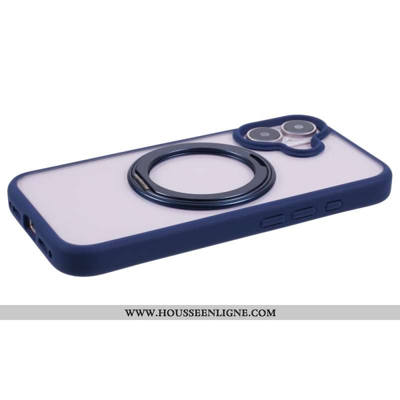 Coque iPhone 16 Plus Support Rotatif Compatible MagSafe