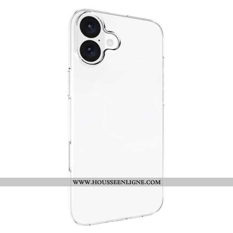 Coque iPhone 16 Plus Transparente Antidérapante