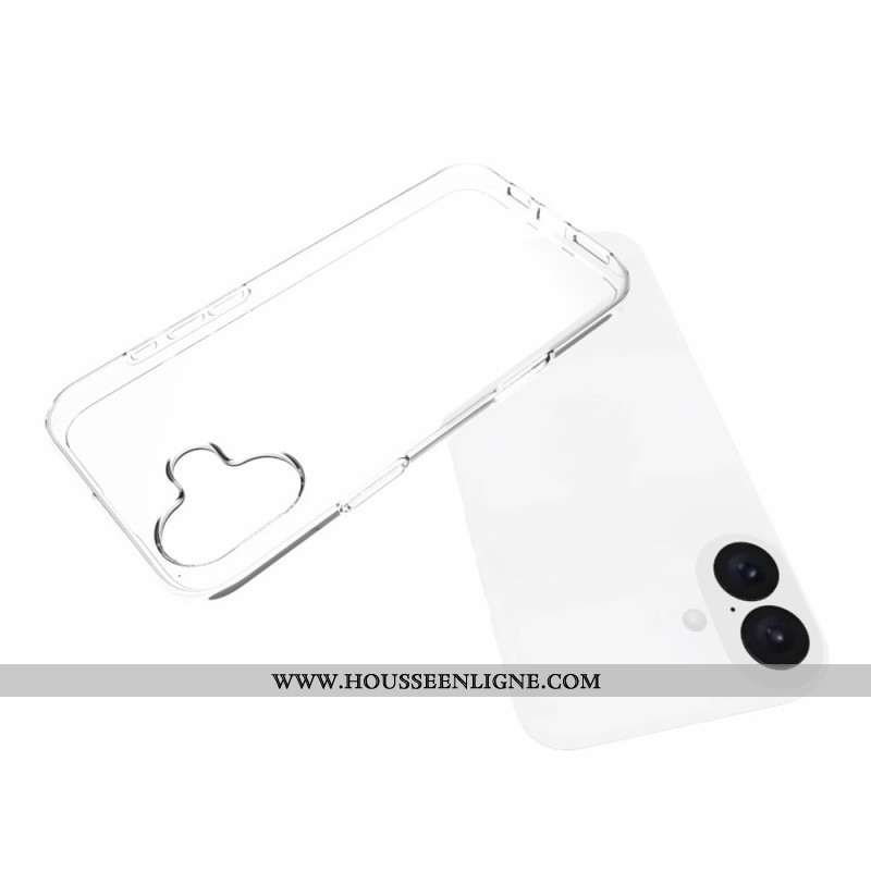 Coque iPhone 16 Plus Transparente Antidérapante