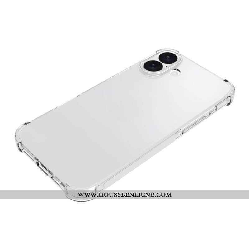 Coque iPhone 16 Plus Transparente Coins Renforcés