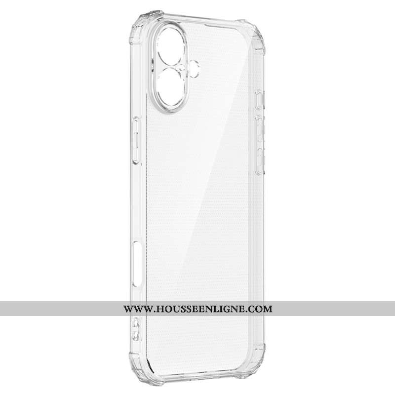 Coque iPhone 16 Plus Transparente Coins Renforcés