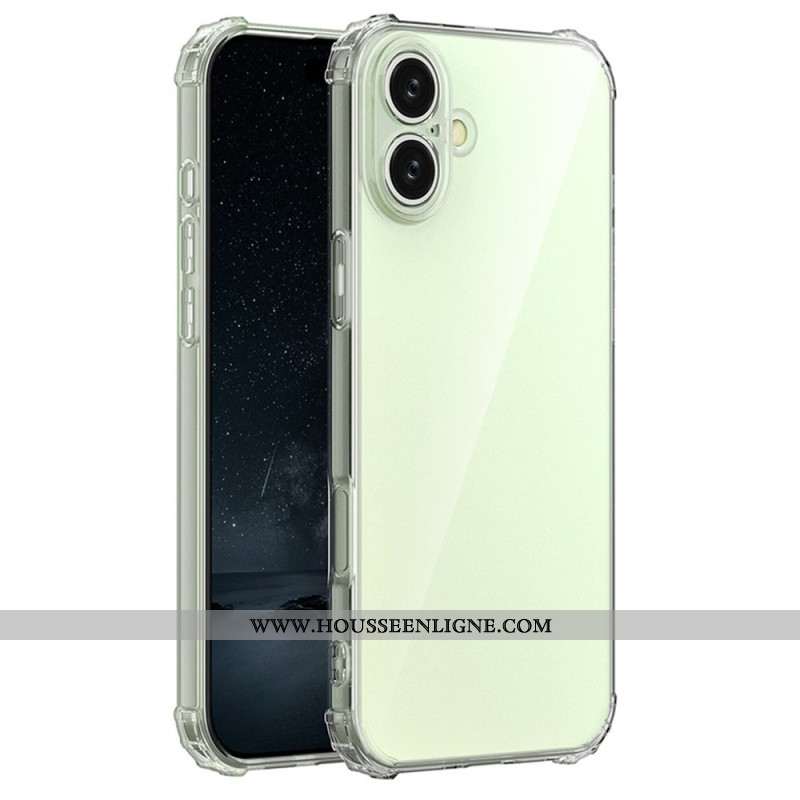 Coque iPhone 16 Plus Transparente Coins Renforcés