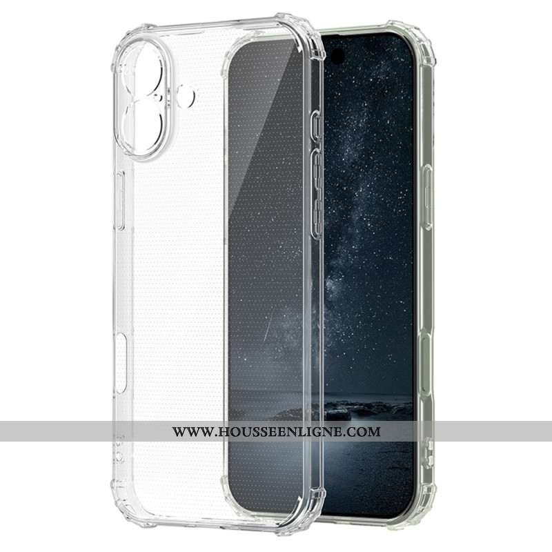 Coque iPhone 16 Plus Transparente Coins Renforcés