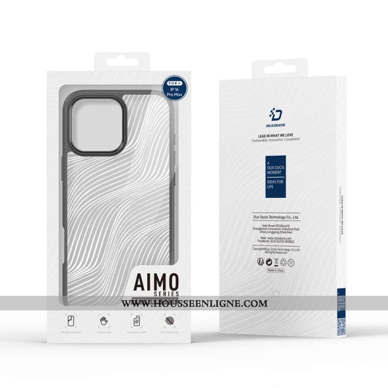 Coque iPhone 16 Pro Aimo Series DUX DUCIS