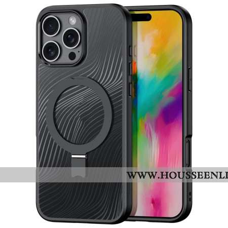 Coque iPhone 16 Pro Aimo Series Magnétique avec Support DUX DUCIS