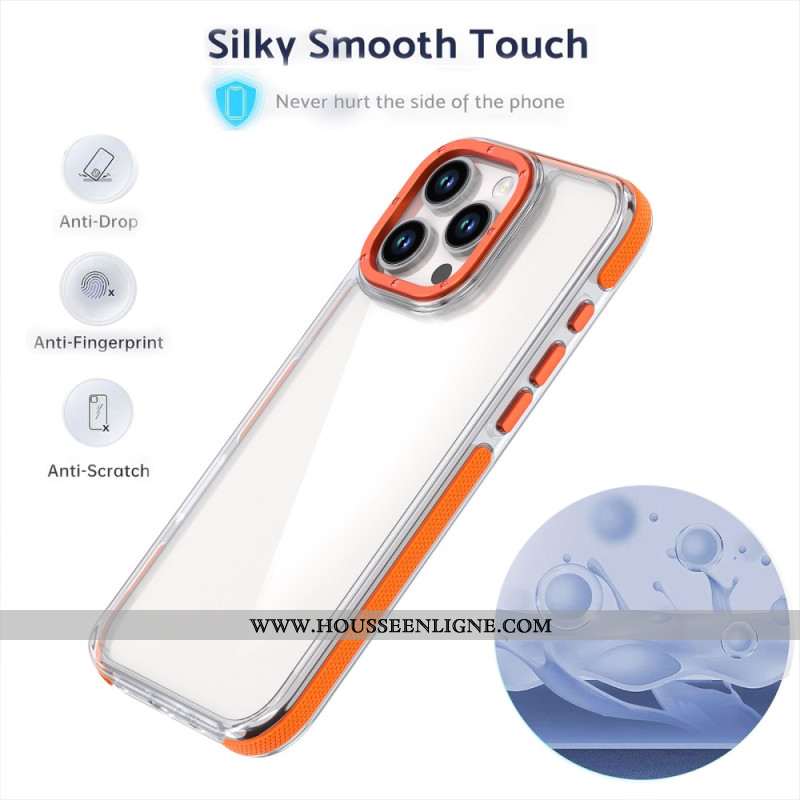 Coque iPhone 16 Pro Anti-Chute Transparente