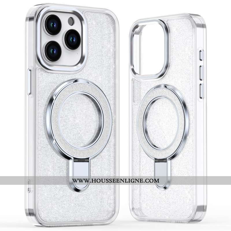 Coque iPhone 16 Pro Design Pailleté Compatible MagSafe