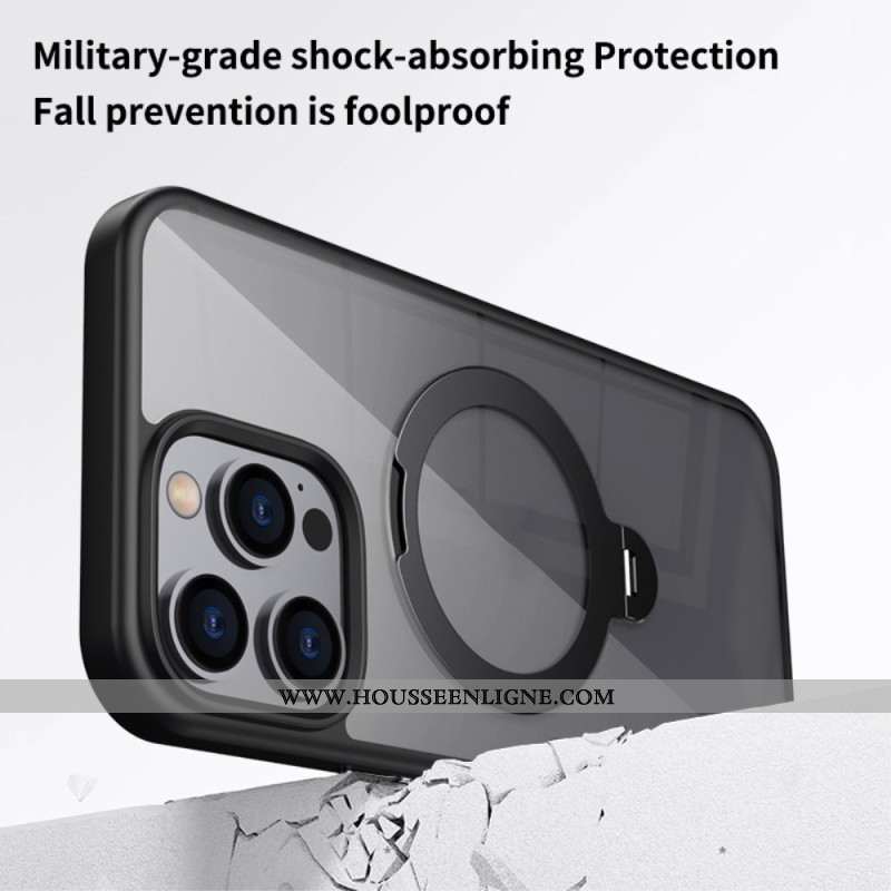 Coque iPhone 16 Pro Effet Métal Compatible MagSafe