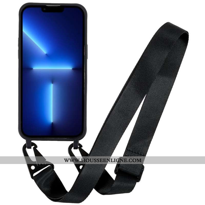 Coque iPhone 16 Pro Lanière Ajustable