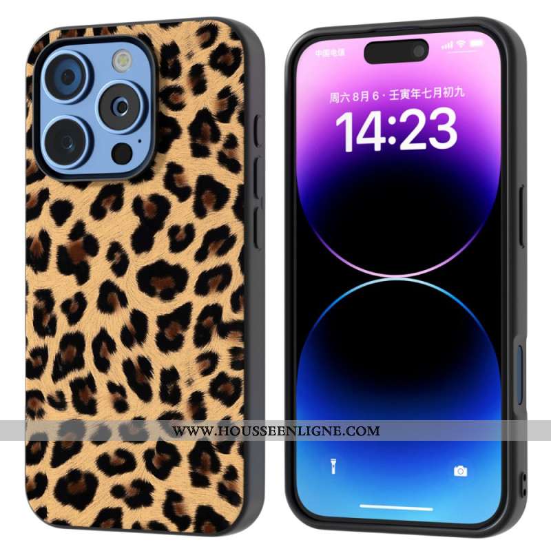 Coque iPhone 16 Pro Léopard ABEEL