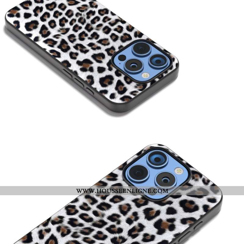 Coque iPhone 16 Pro Léopard ABEEL