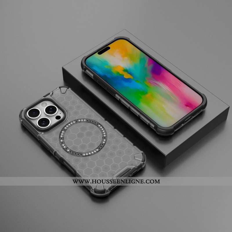 Coque iPhone 16 Pro Magnétique Nid d'Abeille