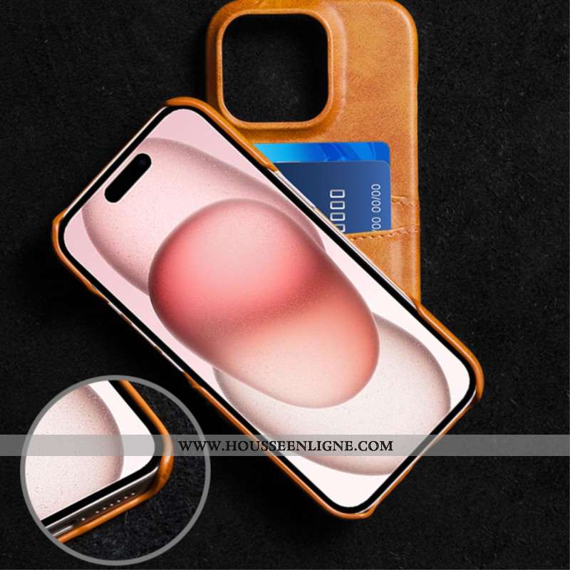 Coque iPhone 16 Pro Max Double Porte-Cartes