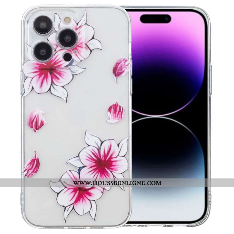 Coque iPhone 16 Pro Max Fleurs de Cerisier