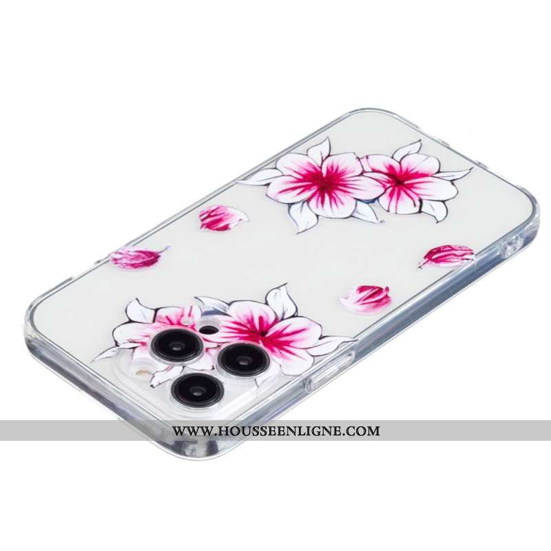 Coque iPhone 16 Pro Max Fleurs de Cerisier