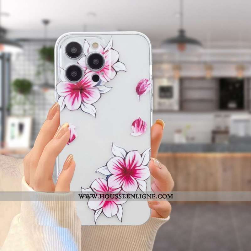 Coque iPhone 16 Pro Max Fleurs de Cerisier