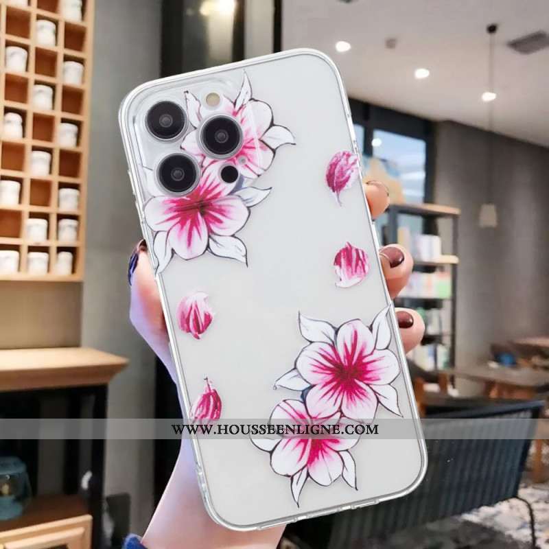 Coque iPhone 16 Pro Max Fleurs de Cerisier