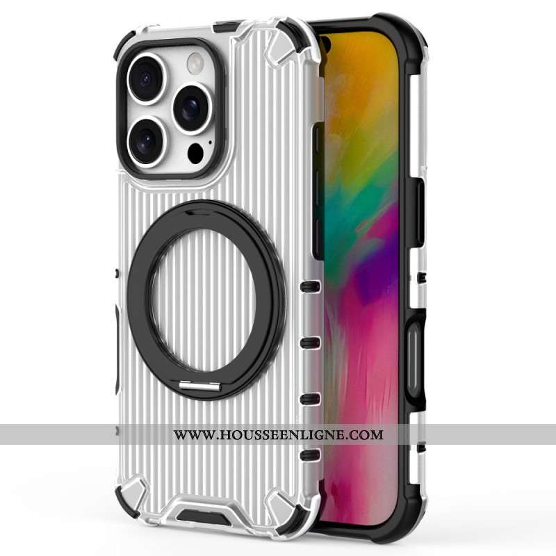 Coque iPhone 16 Pro Max Magnétique Support Rotatif