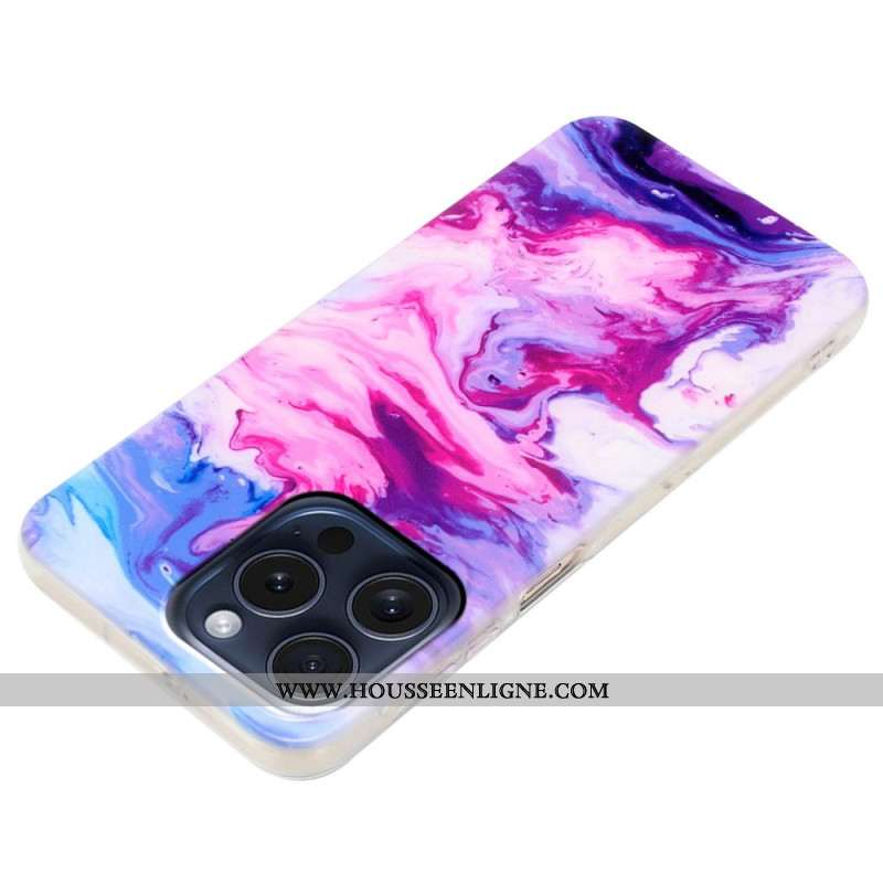 Coque iPhone 16 Pro Max Motif Marbré