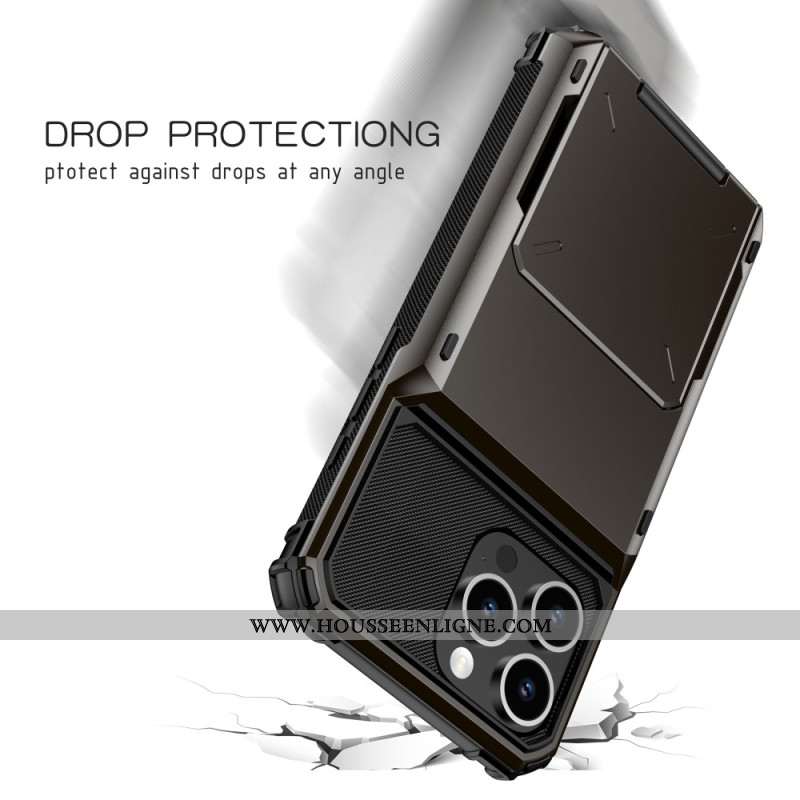 Coque iPhone 16 Pro Max Porte-Cartes Flip