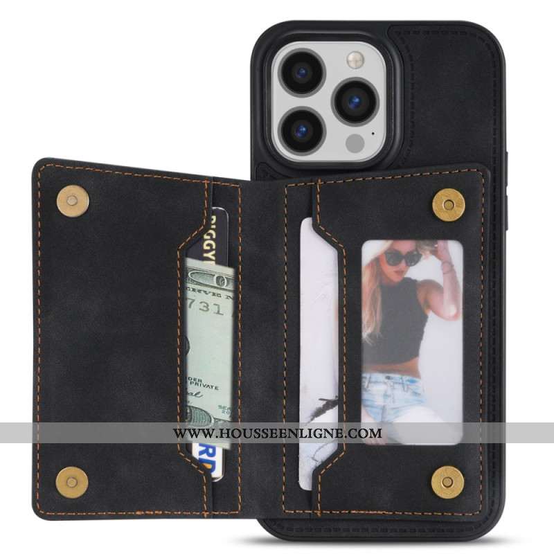 Coque iPhone 16 Pro Max Portefeuille