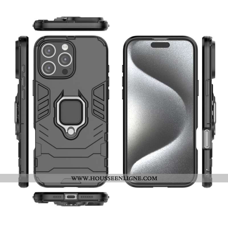 Coque iPhone 16 Pro Max Ring Résistante