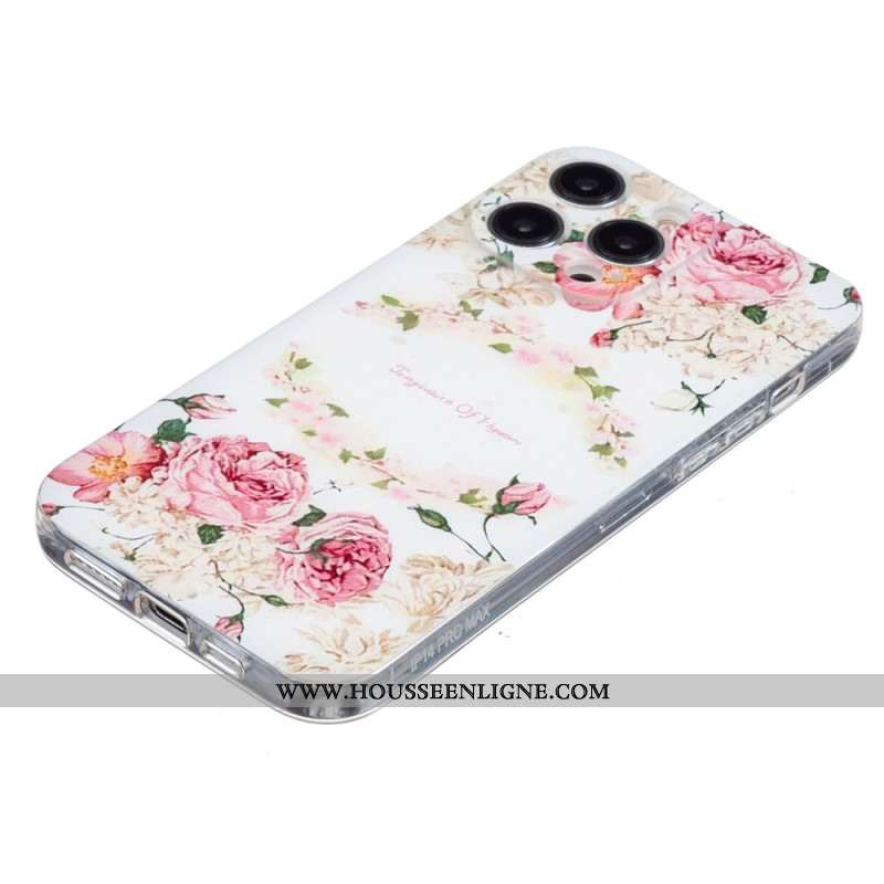 Coque iPhone 16 Pro Max Roses