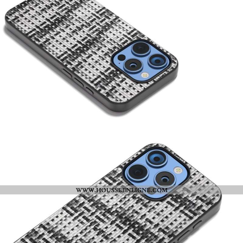 Coque iPhone 16 Pro Max Texture Plaid