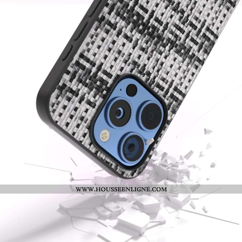 Coque iPhone 16 Pro Max Texture Plaid