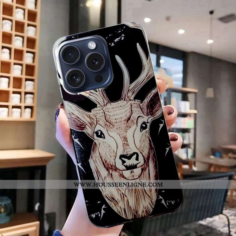 Coque iPhone 16 Pro Max Tête de Cerf