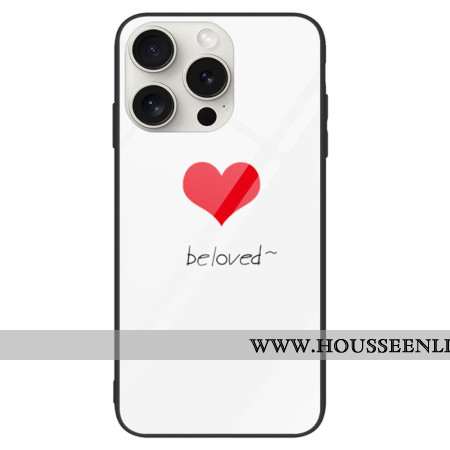 Coque iPhone 16 Pro Max Verre Trempé Beloved