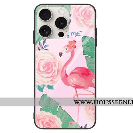 Coque iPhone 16 Pro Max Verre Trempé Oiseau