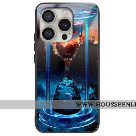 Coque iPhone 16 Pro Max Verre Trempé Soleil et Lune