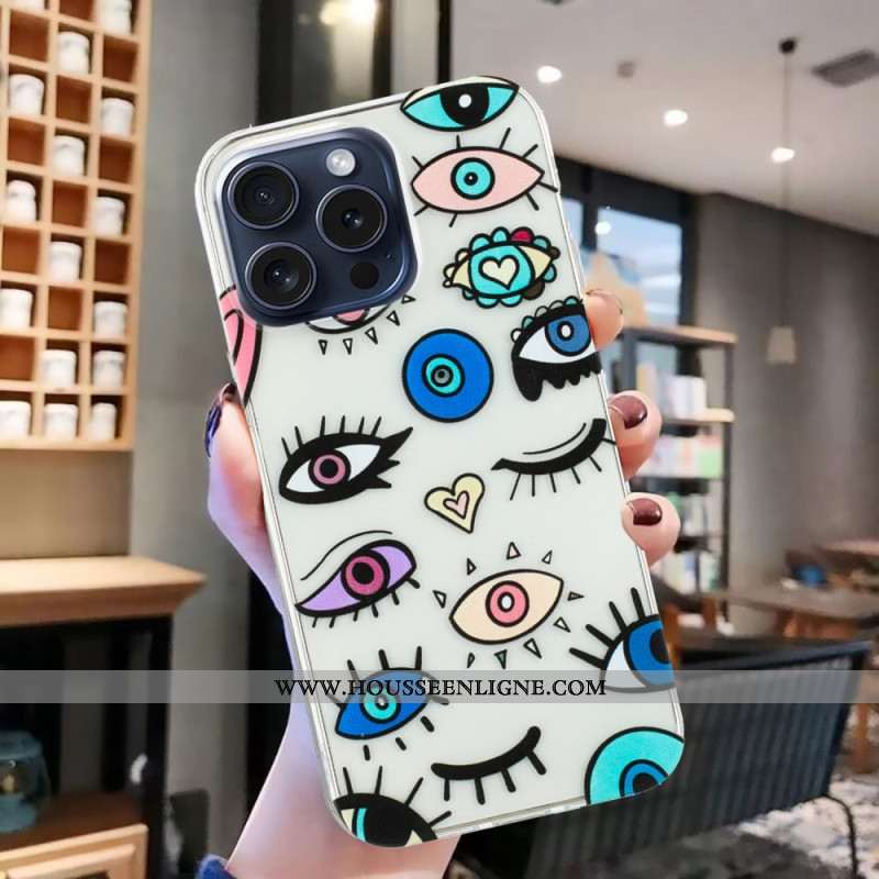 Coque iPhone 16 Pro Max Yeux