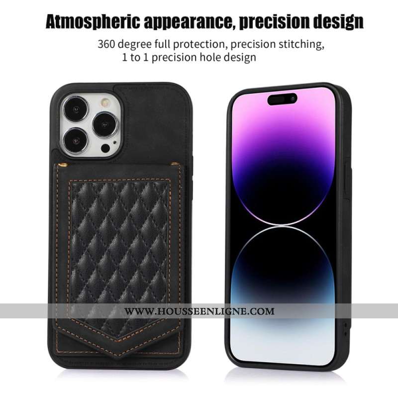 Coque iPhone 16 Pro Miroir et Blocage RFID