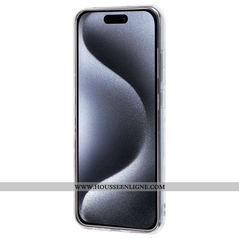 Coque iPhone 16 Pro Motif Marbré