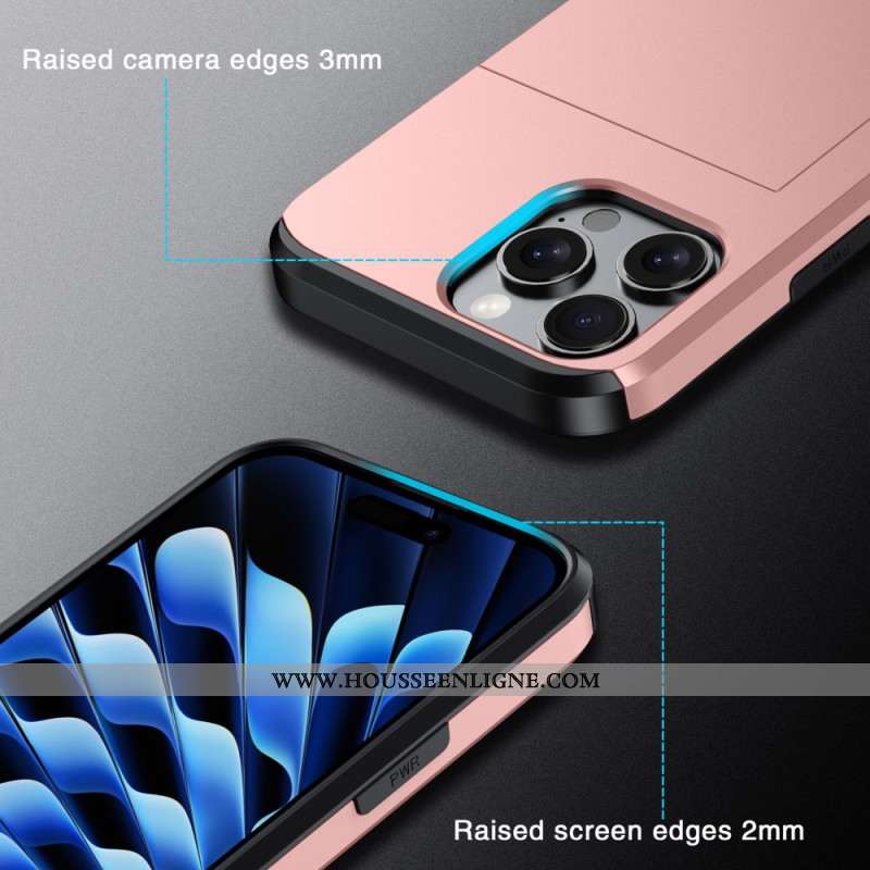 Coque iPhone 16 Pro Porte-Cartes Caché