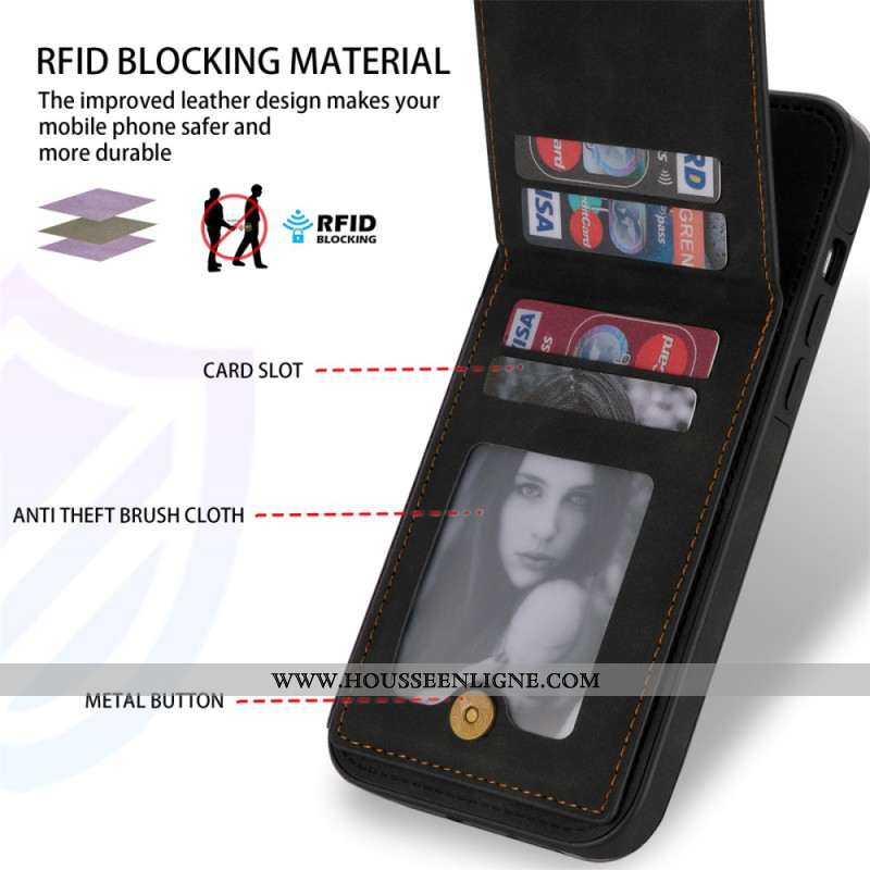 Coque iPhone 16 Pro Porte-Cartes RFID N.BEKUS