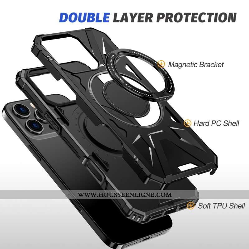 Coque iPhone 16 Pro Support Annulaire Magnétique