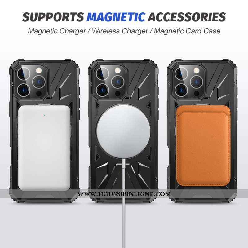 Coque iPhone 16 Pro Support Annulaire Magnétique